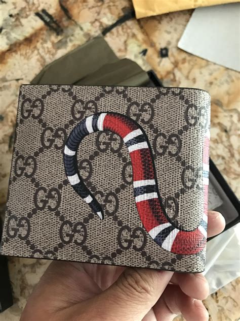 gucci nina|[Review] Gucci Snake Wallet from Nina : r/DesignerReps .